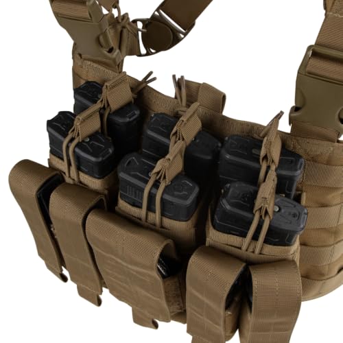 Condor Recon Chest Rig Black - Tactical Outdoor Hunting & Airsoft Gear