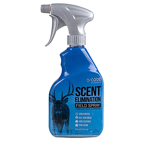 D/CODE Unscented Field Spray - Scent Elimination, 12 oz