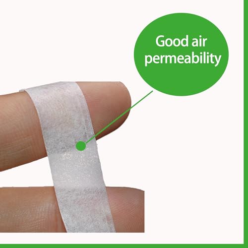 Aloe Infused Medical Tape - Low-Allergy, 1 in x 3 Rolls