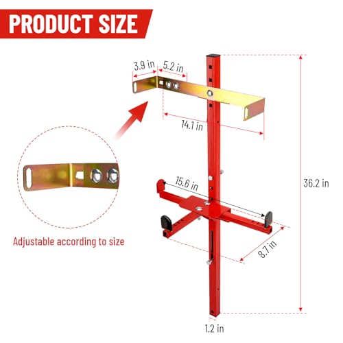 Universal Backpack Sprayer Holder for Lawn Trailers - Heavy Duty
