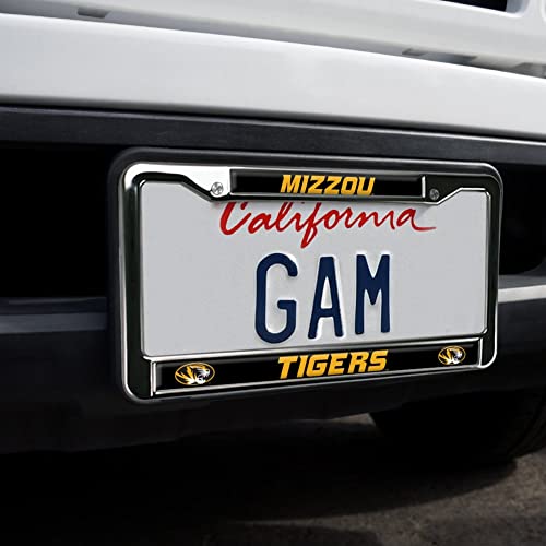 University of Missouri Tigers Logo License Plate Frame - Metal