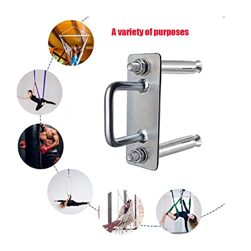 Heavy Duty Wall Mount Anchor Brackets for Gymnastics Rings & Fitness Equipment