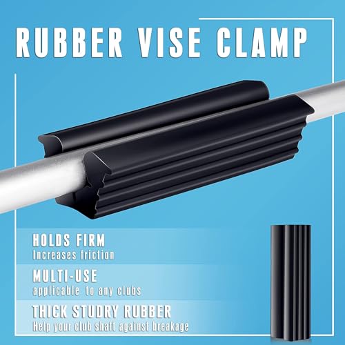 Golf Club Grip Repair Kit - 4-in-1 with Tape, Solvent & Vise Clamp