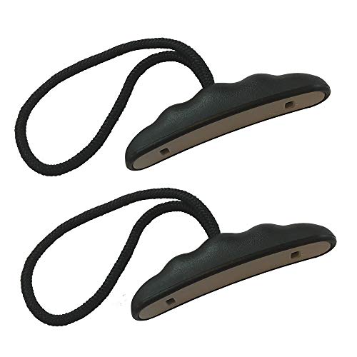 Kayak T-Handle Replacement Kit - Heavy Duty Bungee - Gray (2 Pack)