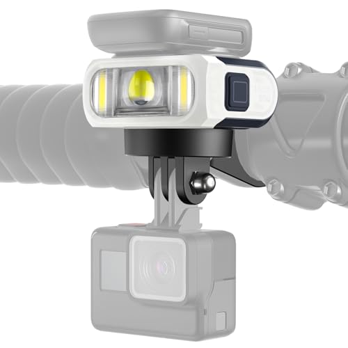 Magicshine Hori 900 Bike Light White Compatible with Garmin/Wahoo - Dual Mount, 900 Lumens, Waterproof USB-C Rechargeable