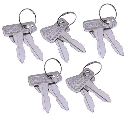10PCS Key for Club Car DS & Precedent Golf Carts - OEM Replacement