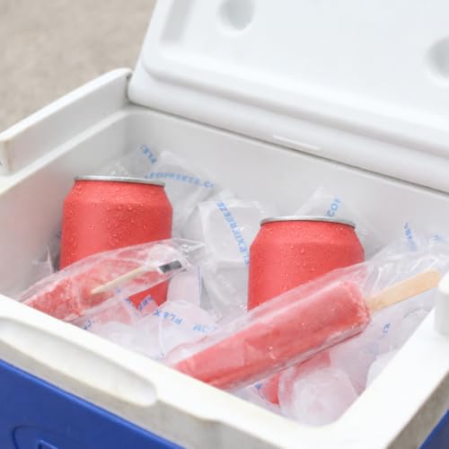 FlexiFreeze 5 lb Reusable Ice Cubes - Quick-Freezing, Long-Lasting Cooler Ice
