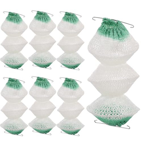 6-Pack Propane Lantern Mantles with Clips - 3-Layer Design