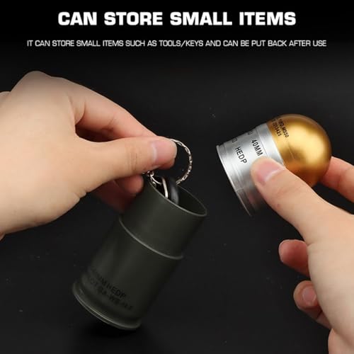 Airsoft Grenade Toy - Pack of 3 Plastic Dummy Props for Cosplay