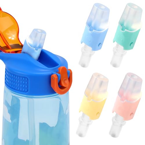 4-Pack Bite Valve Replacement Mouthpieces for Water Bottles