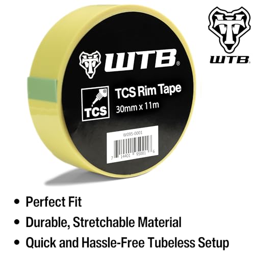 Tubeless Bicycle Rim Tape 30mm x 11m - Airtight Seal for Easy Setup