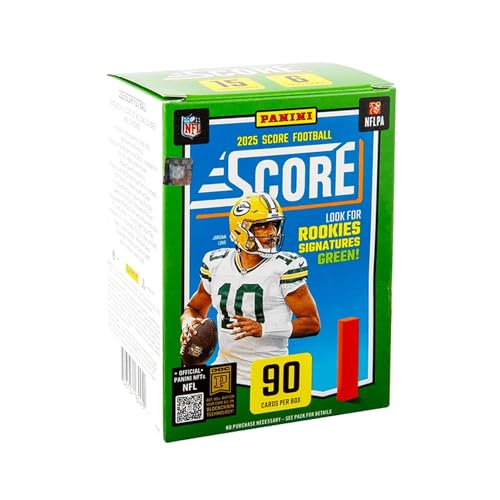 2025–26 NFL Panini Score Football Blaster Box - 90 Trading Cards