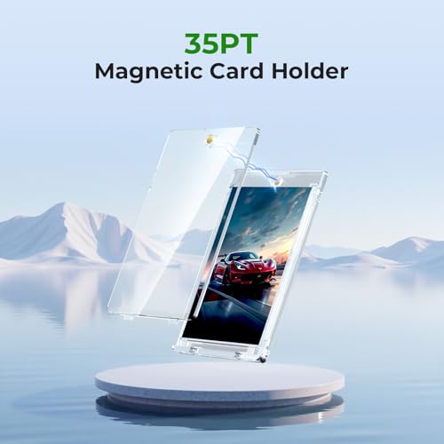 Magnetic Card Holder - 52ct Slim Waterproof Cases for Trading Cards