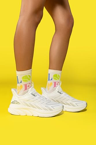 Novelty Crew Socks for Women - Artistic Pop Culture Design - Love Active Sand