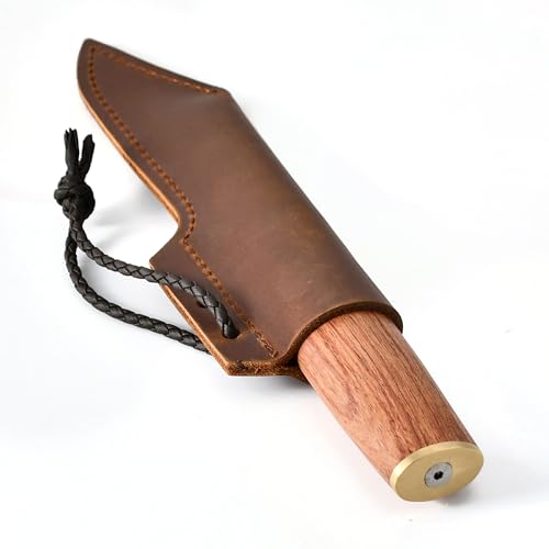 Norse Tradesman Viking Seax Knife 8.3in Full-Tang D2 Steel Blade