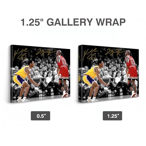 Framed Basketball Poster Canvas Art - Legend5, 8"L x 10"W