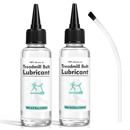 Treadmill Lubricant - 250ml Silicone Oil with Precision Cap & Tube