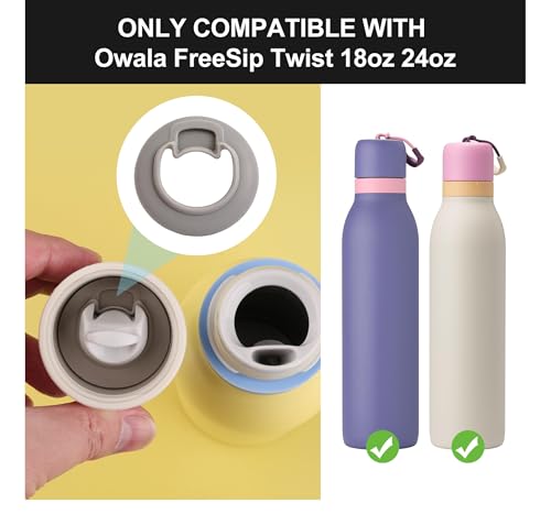 Silicone Gasket Seal for 18oz & 24oz Twist Water Bottle - 6 Pack