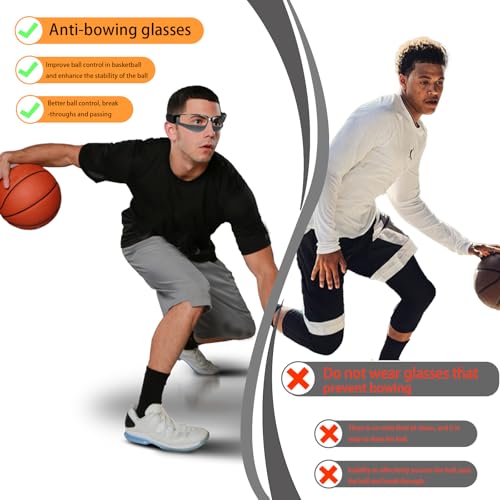 Basketball Dribbling Goggles - Training Equipment, Black