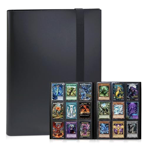Trading Card Binder 360 Pocket Album - Black
