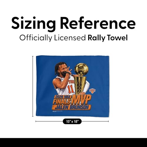 2026 NBA Finals MVP Rally Towel - Jalen Brunson Celebration