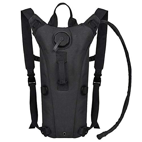 ATBP Black 3L Tactical Water Hydration Pack Military Backpack for Running Cycling Hiking