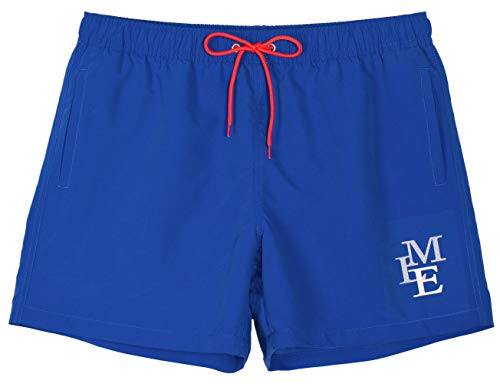 Men's Quick Dry Beach Shorts Swim Trunks with Mesh Lining - X-Large Acid Blue