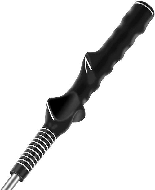 Golf Swing Trainer Aid - Distance Power Stick, 5 Adjustable Levels, Increase Swing Speed & Lag, Improve Grip & Tempo, Indoor/Outdoor Golf Practice, Flexible Training Equipment for All Ages, Orange