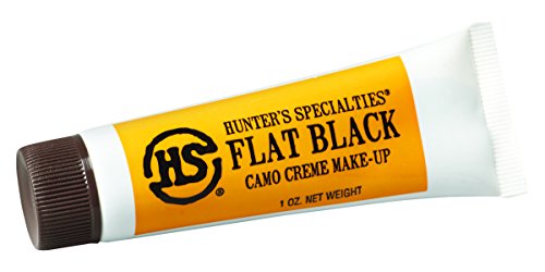 Camo Face Paint Makeup Tube - 1 oz - Flat Black