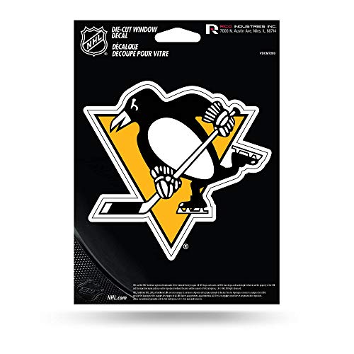 Pittsburgh Penguins Medium Die Cut Vinyl Decal - 5x7