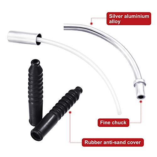 Bicycle Brake Noodles & Rubber Boots Set - 6 Pieces