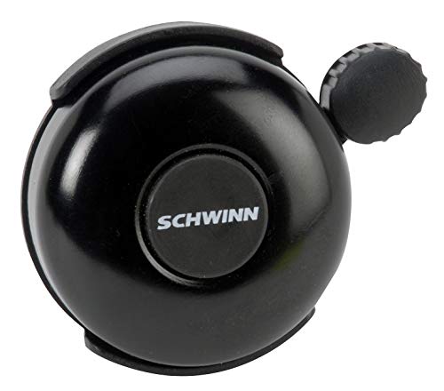 Classic Black Bike Bell - Easy Installation, Loud Sound, One Size