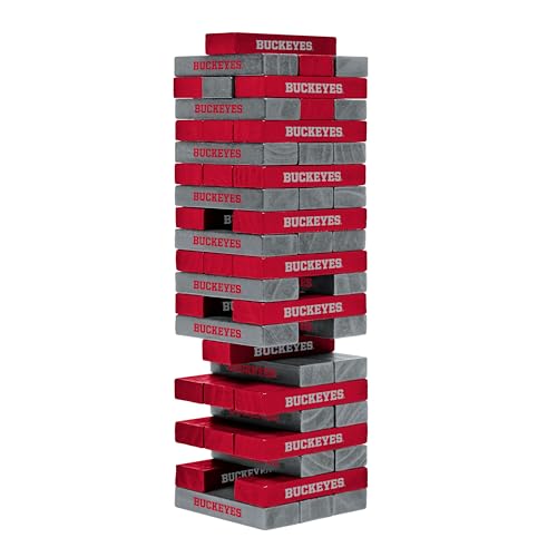 NCAA Pro Football Tabletop Stacking Game - Classic Jenga Style