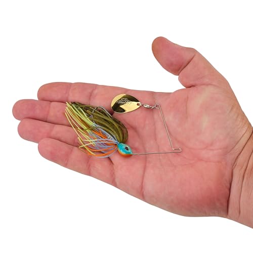 Power Blade Standard Fishing Spinnerbait - Gill Spawn/Gold, 1/4 oz