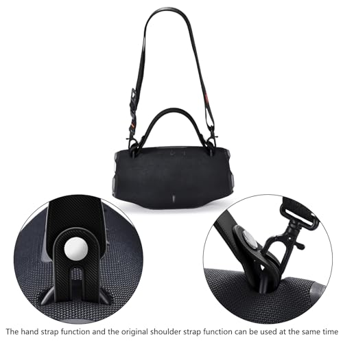 Silicone Hand Strap for JBL Xtreme 5/4/3/2 Bluetooth Speaker - Black