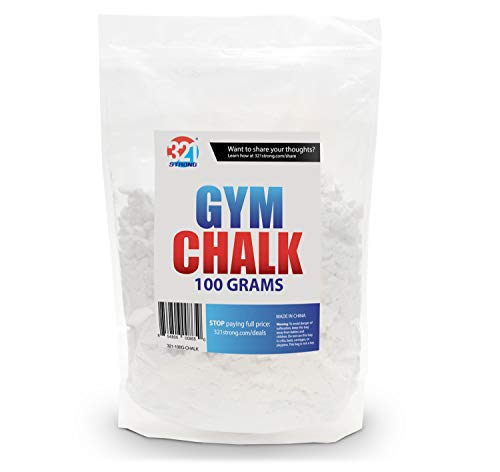 Gym Chalk - 100g Medium Bag for Climbing and Weightlifting