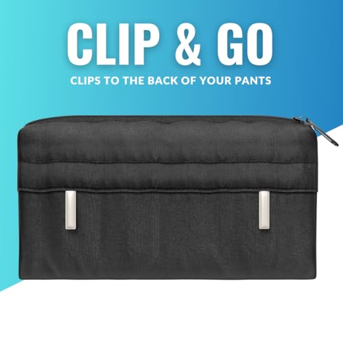 Slim Running Pouch - Hands-Free Waist Pack with Phone & Card Holder