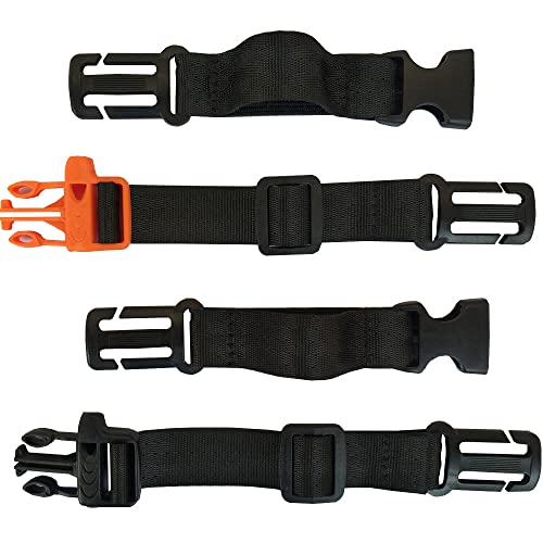 HDHYK 2 Pack Backpack Chest Strap Nylon Webbing Adjustable Sternum Belt