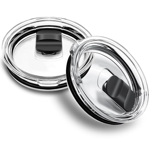 30 oz Tumbler Replacement Lid - Black Silicone O-Ring - 2 Pack