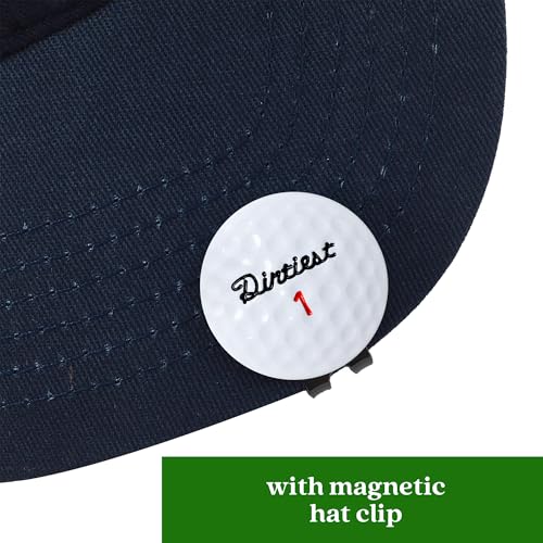 Funny 3D Golf Ball Marker with Magnetic Hat Clip - Unique Golf Gift