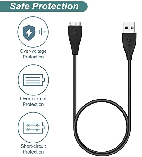 Charger Cable for Fitbit Charge HR - 30cm Fast Charging