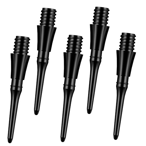 Soft Tip Darts - 30 Pack, Durable Plastic Tips for Safe Play