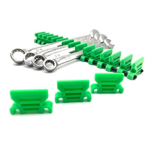 Professional 42 Wrench Organizer Set - Alien Green