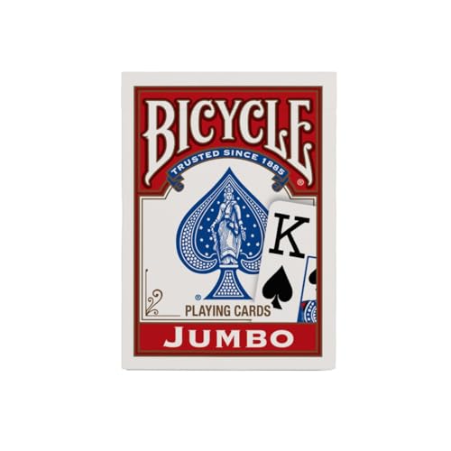 Jumbo Index Poker Playing Cards - Premium Rider Back Deck