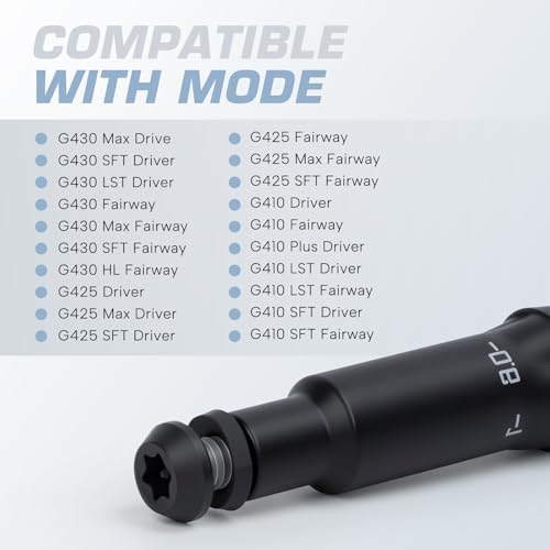 Golf Shaft Adapter Sleeve for Ping G430 G410 - Aluminum, 0.335 Tip