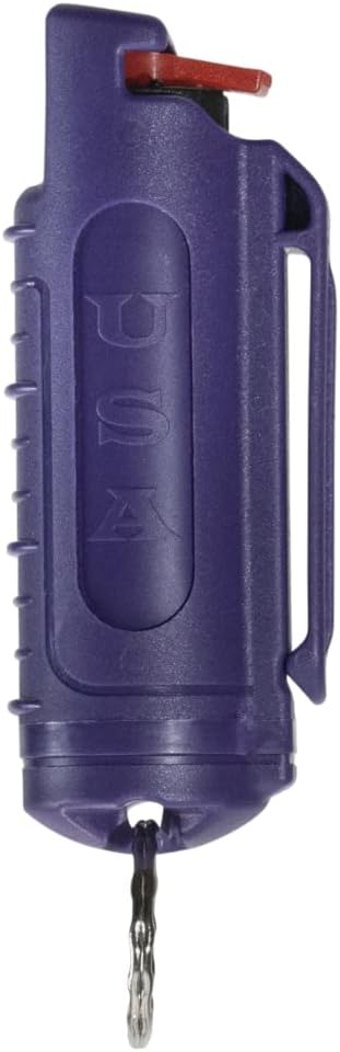 Police Magnum Keychain Pepper Spray - Tactical OC Self Defense with Clip Holder | Compact & Safe for Men & Women