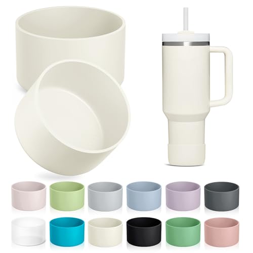 Silicone Boots for Stanley & Owala Tumblers - 2-Pack Cream