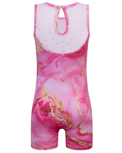 Girls' Gymnastics Leotards with Shorts - Sparkle Designs