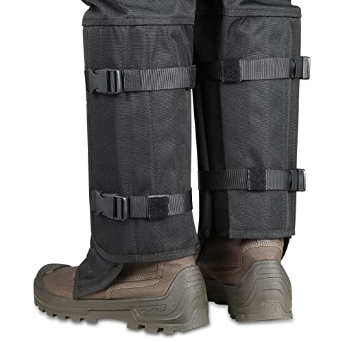 Snake Bite Protection Chaps - Waterproof Gaiters - Black
