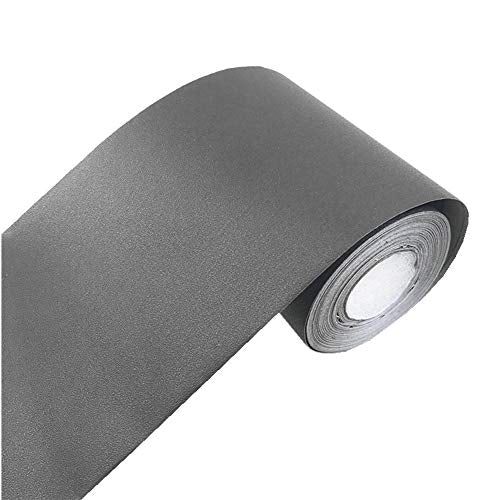 - Simplemiuji Dark Gray Matte Wallpaper Border Peel Stick Home Ceiling Decorative Border for Bathroom Living Room Kitchen 4inch by 32.8ft 10 Meters